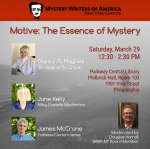 Motive: The Essence of Mystery (Authors Panel and Discussion)